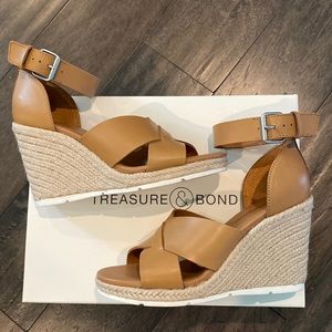 Espadrille wedge sandal